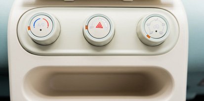 Center console control knobs