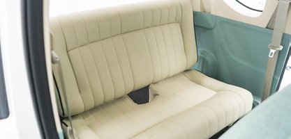 Ergonomic cream seats