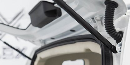 Tailgate gas strut