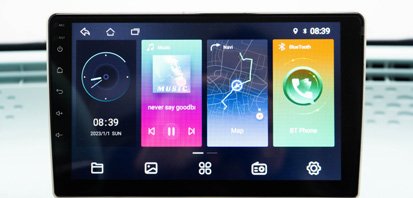 Multimedia touch screen