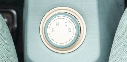 Rotary gear selector dial